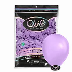 Globo QWAO #12 Morado Pastel