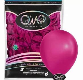 Globo QWAO #12 Fucsia