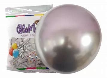 GLOBO GLOMEX #12 PLATA CHROMADO